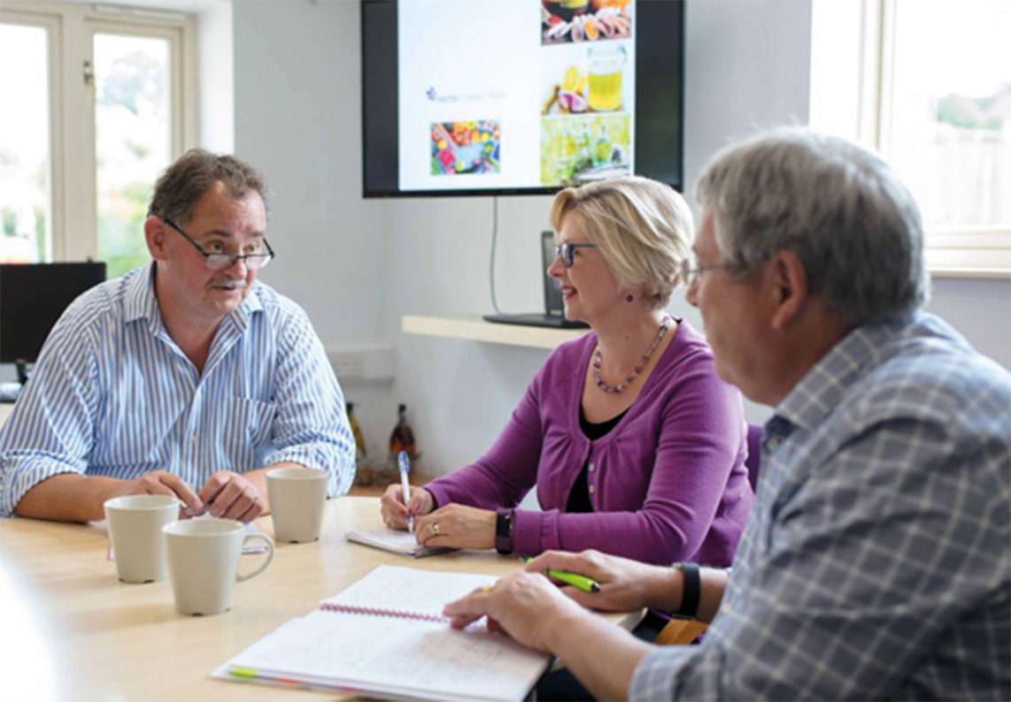 Meeting with our customers