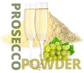 Prosecco powder